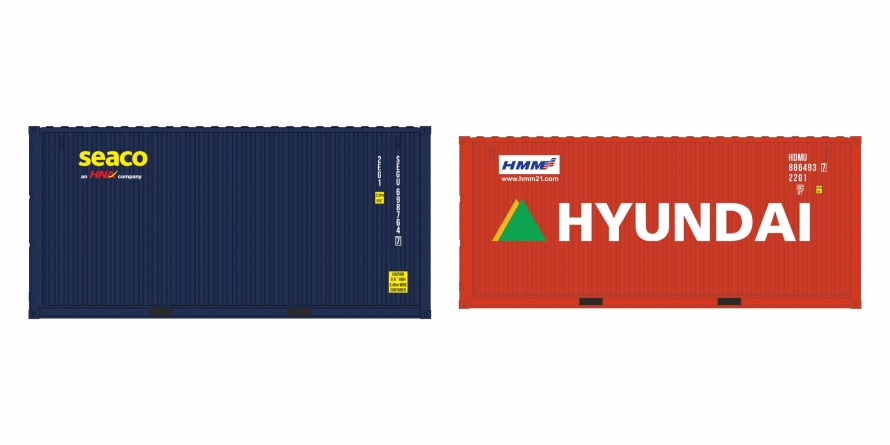 2 pcs set Seaco HC + Hyundai LC
