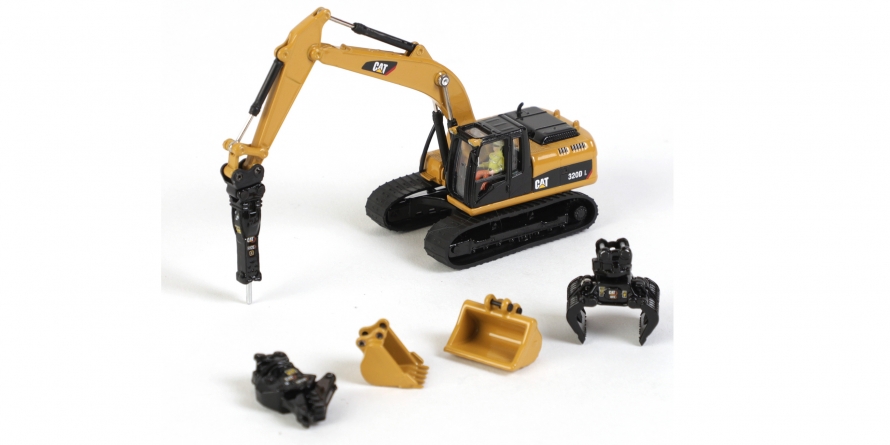 CAT 320D L Excavator w. additional tools