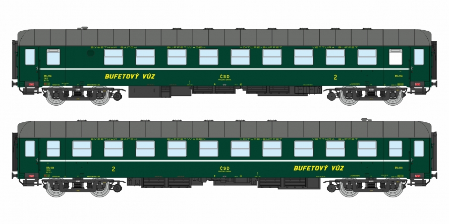 Bufetový vůz Bra Praha