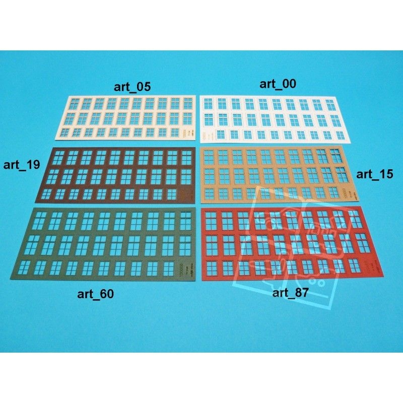 Okenní sestava velká - krémová