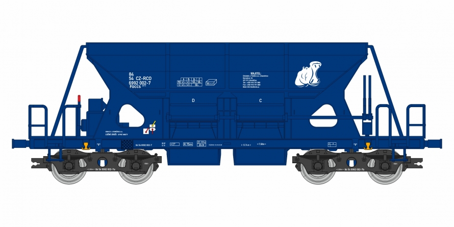 Samovýsypný vůz Faccs Chládek a Tintěra