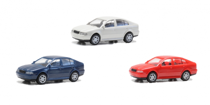 3-dílný set Škoda Octavia sedan