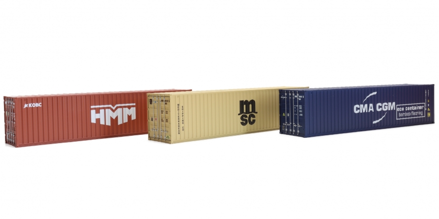 Container set CMA-CGM, MSC, HMM