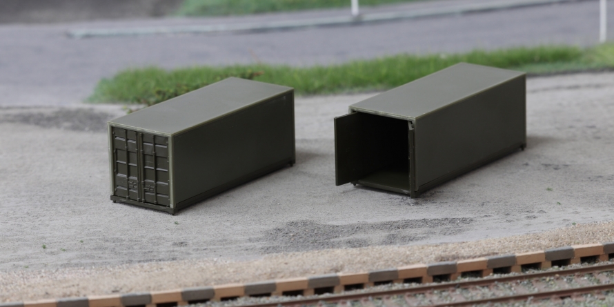 2pcs set military container