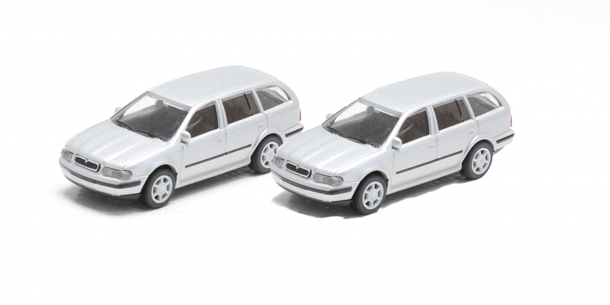 Set 2 Škoda Octavia stříbrná